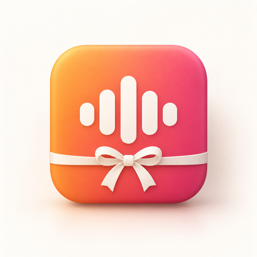 A personalised song, gift-wrapped